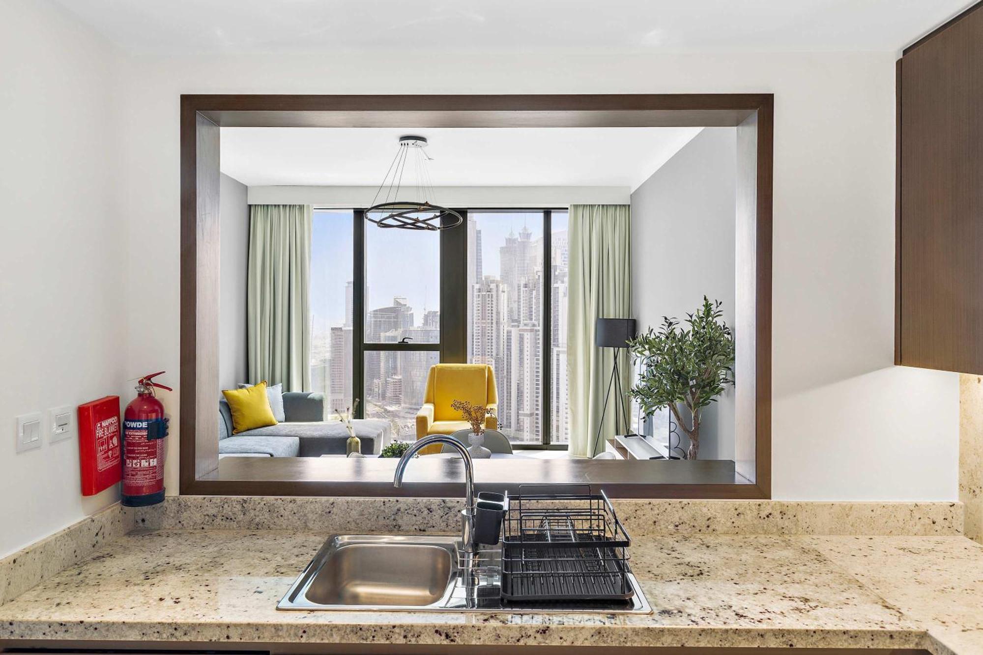 Silkhaus Modern Boulevard 1bdr Near Burj Khalifa In Downtown Apartment *